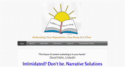 Desktop Screenshot of narrative-solutions.com